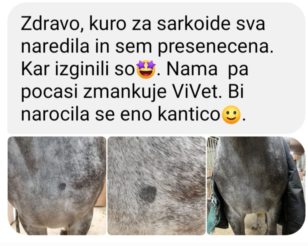 Odzivi strank vetcur konji sarkoid